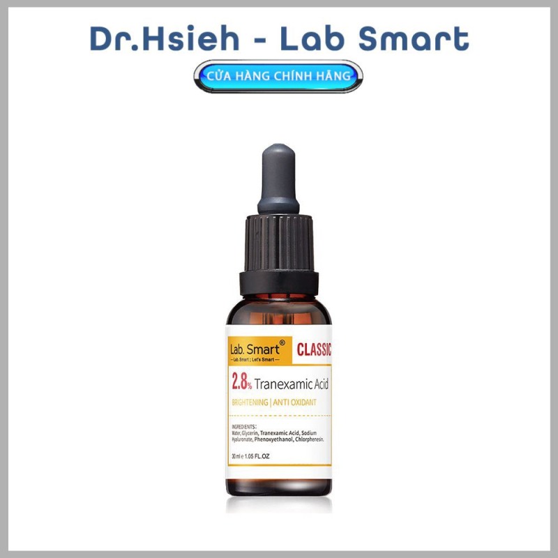 Tinh chất serum [VÀNG CLASSIC] 2.8% TRANEXAMIC ACID dưỡng trắng da, cải thiện nám 30ml Dr Hsieh Lab Smart