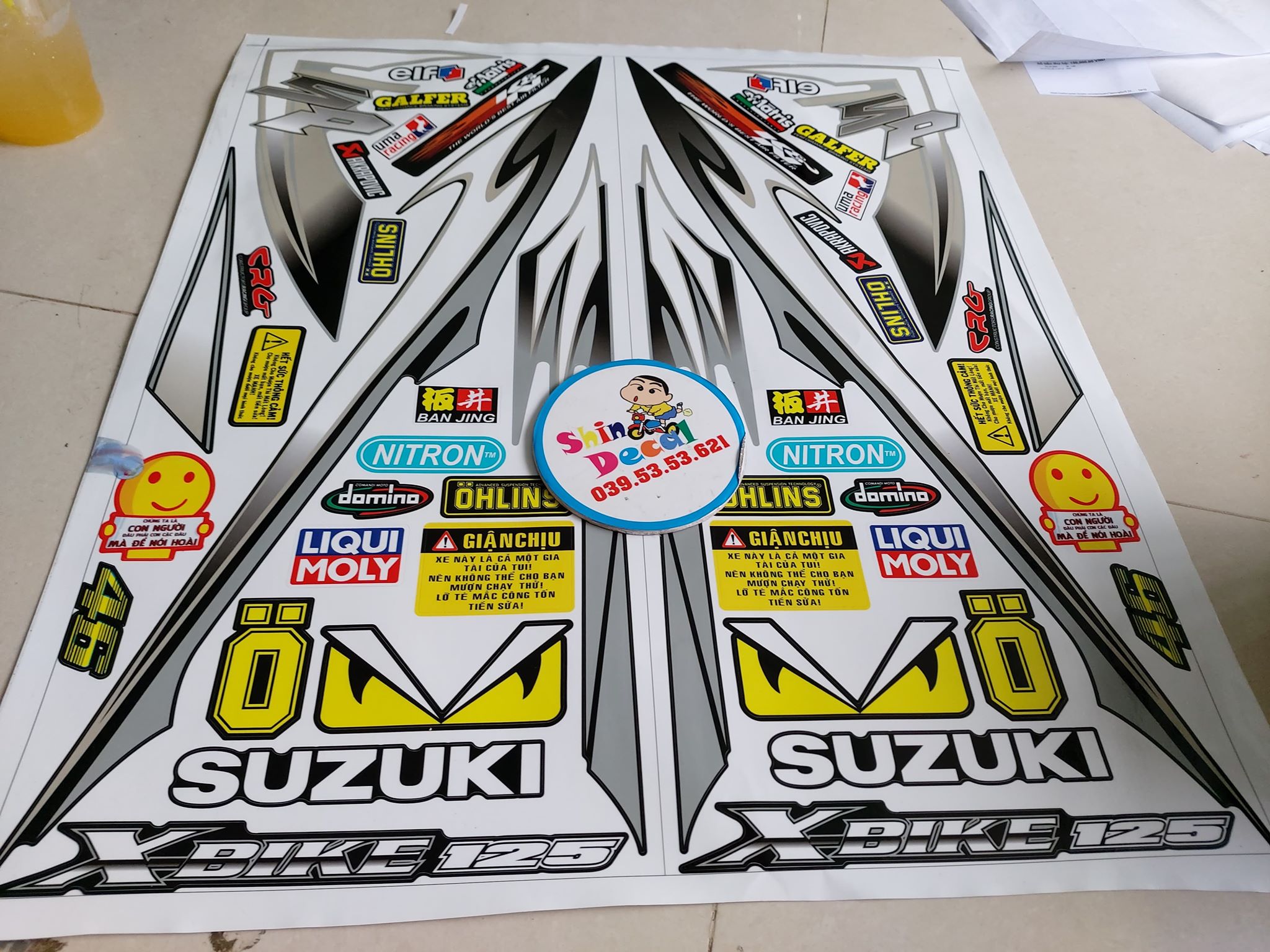 Tem suzuki xbike 125