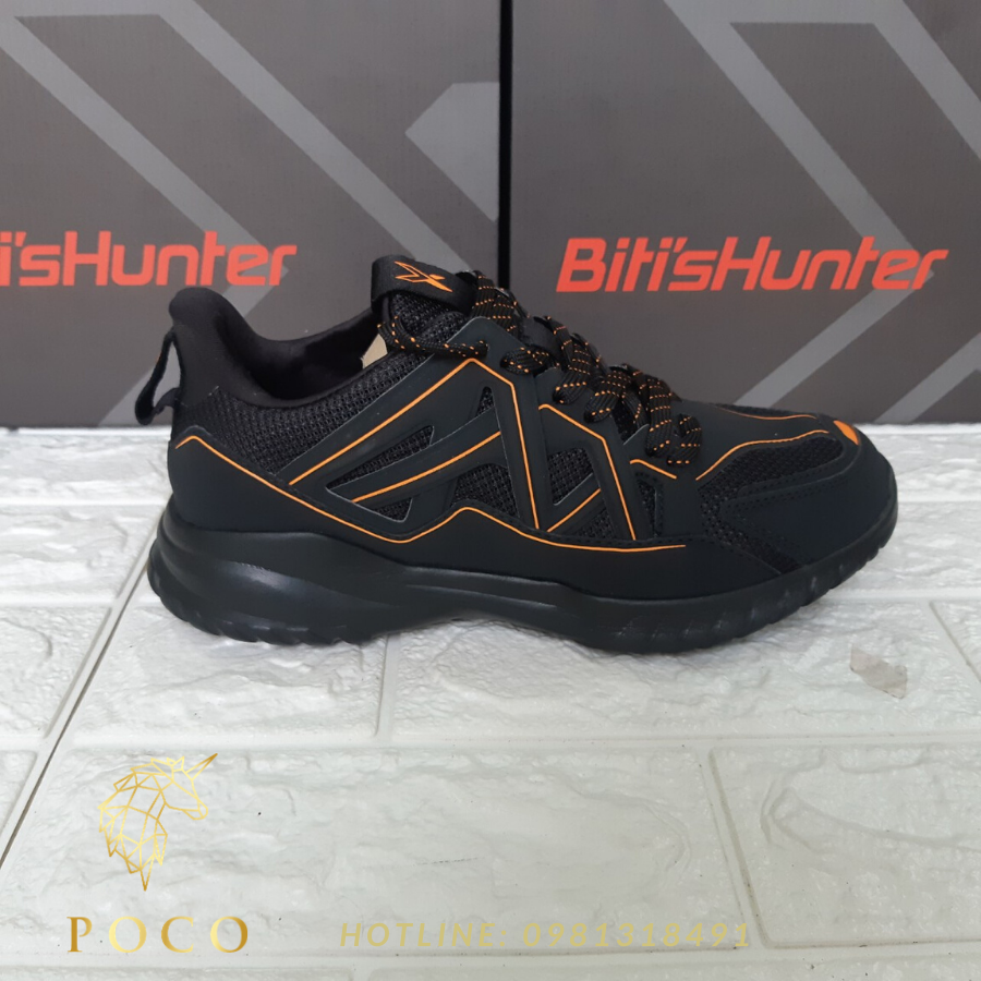 Giày Thể Thao Nam - Layered Upper Black - DSMH02800DEN
