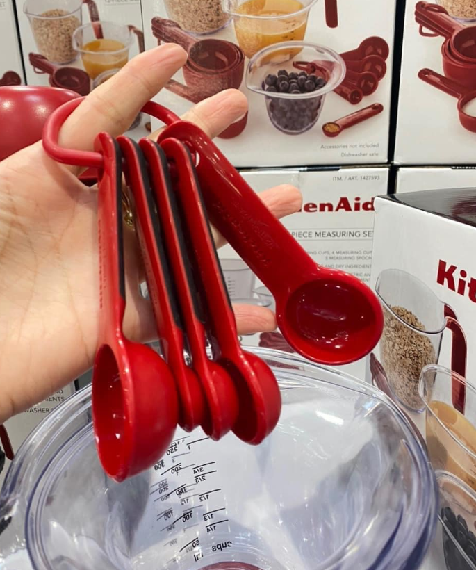 Bộ dụng cụ đo lường kitchenaid 12 món