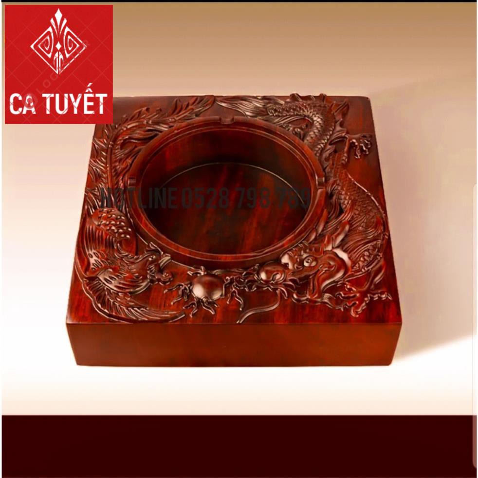 Gạt Tàn Thuốc Gỗ Hương Siêu rẻ (G)