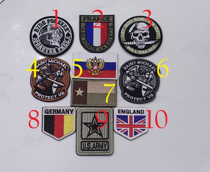 [HCM]Miếng patch dán logo vải thêu tactical 511.