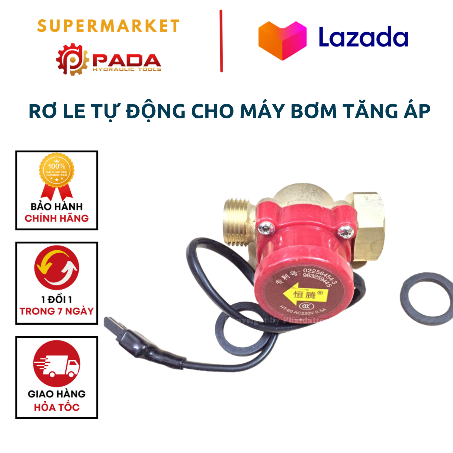 Rơ le tự động cho máy bơm tăng áp