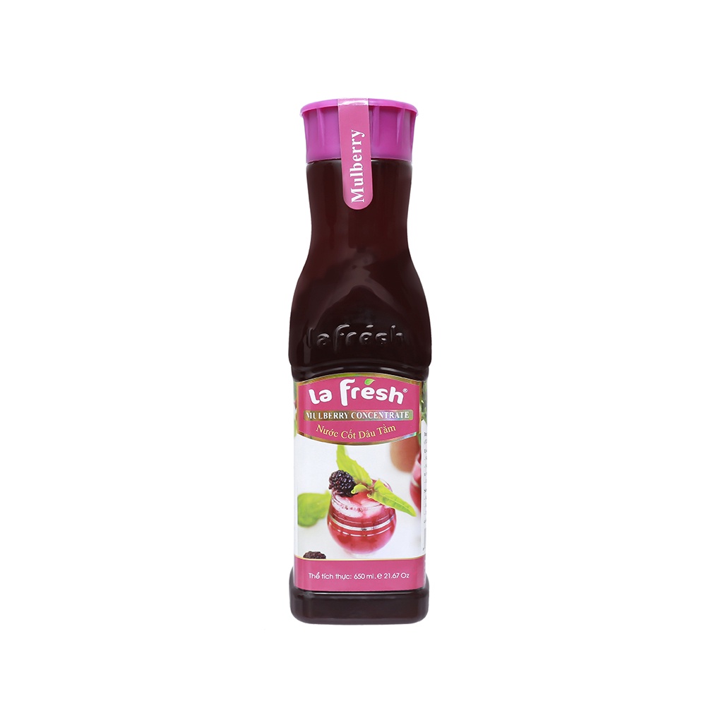 Nước cốt Lafresh Dâu tằm (Mulberry Concentrate) 650ml