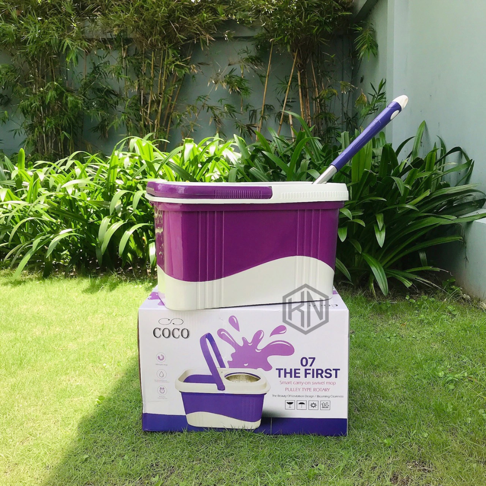 360 Degree Rotating High Quality Super Absorbent Mop Bucket Set