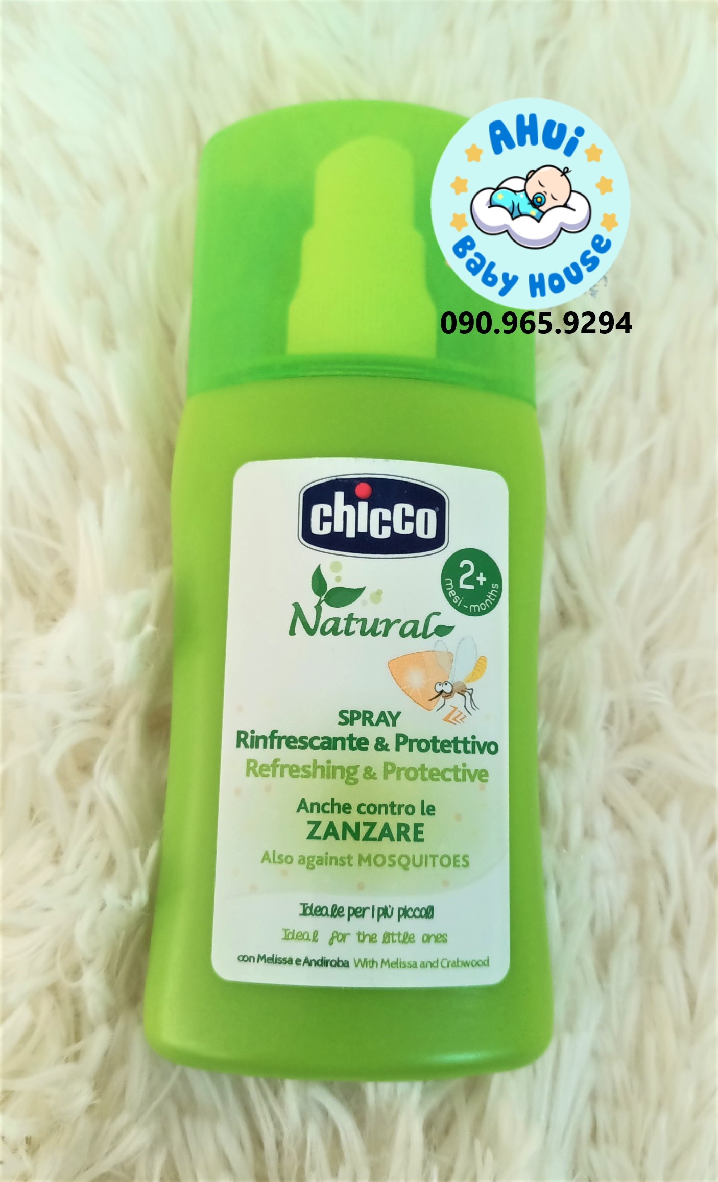 [HCM]Xịt chống muỗi Chicco Extra 100ML