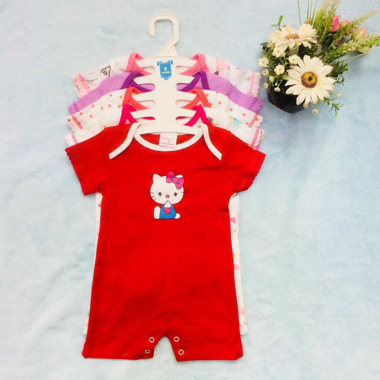 [HCM]Set 5 bộ body Đùi liền quần dành cho bé Gái
