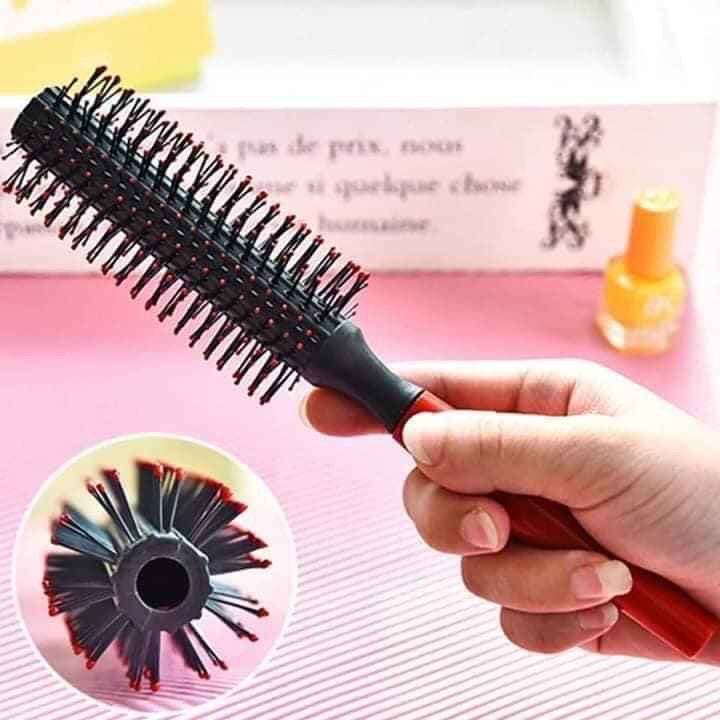 Lược tròn chải tóc xoăn, tóc uốn
