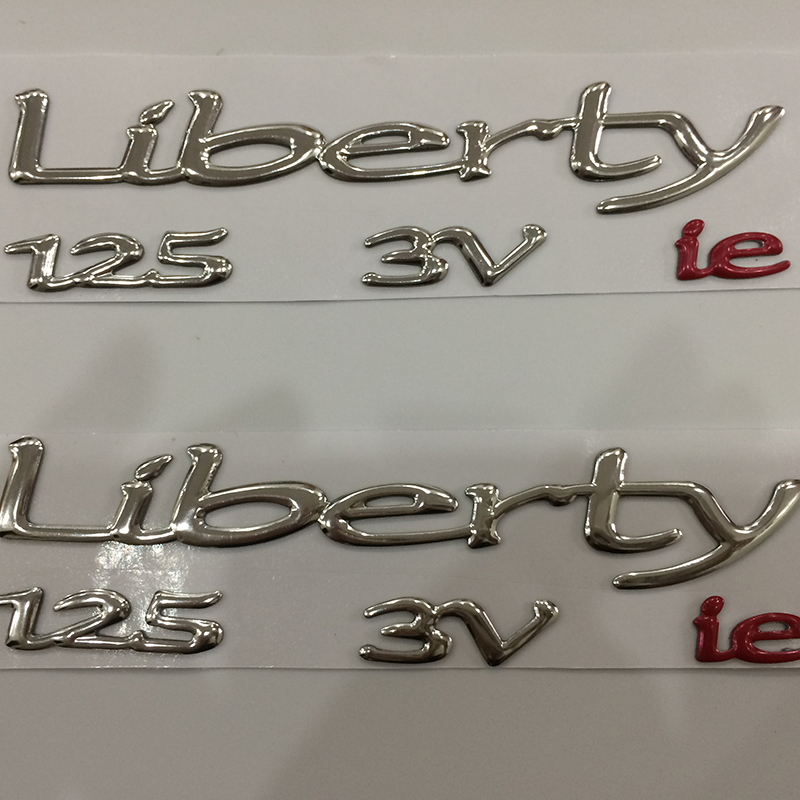 Tem LIBERTY 125 3V ie  siêu đẹp -Tem nổi xe  lyberty 125 3vie