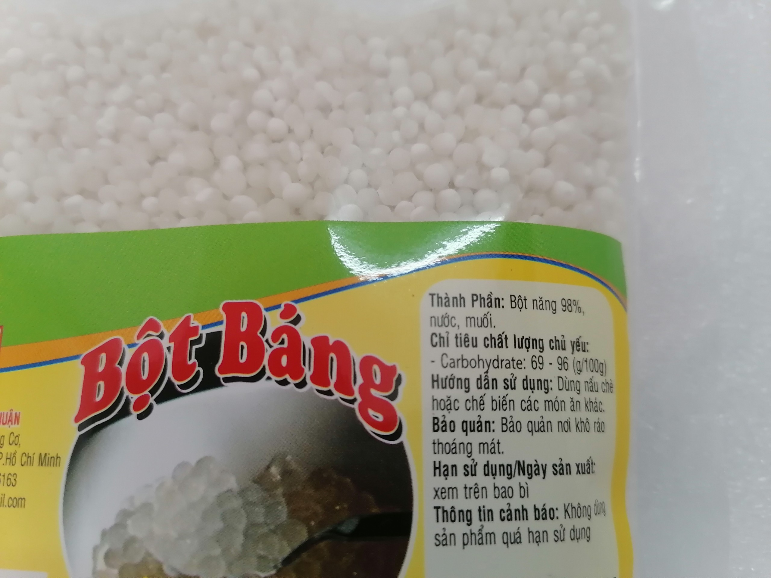 [200g] Bột báng nấu chè ĐẠI ĐỒNG THUẬN Semolina (ddt-hk)