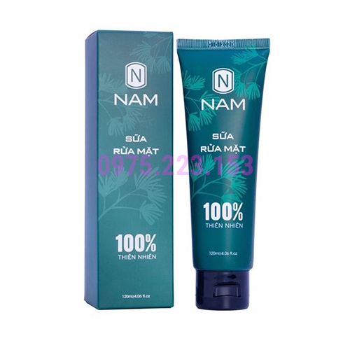 Sữa rửa mặt cho nam Thiên Nhiên Việt ngăn ngừa mụn sạch nhờn se khít lỗ chân lông 120ml