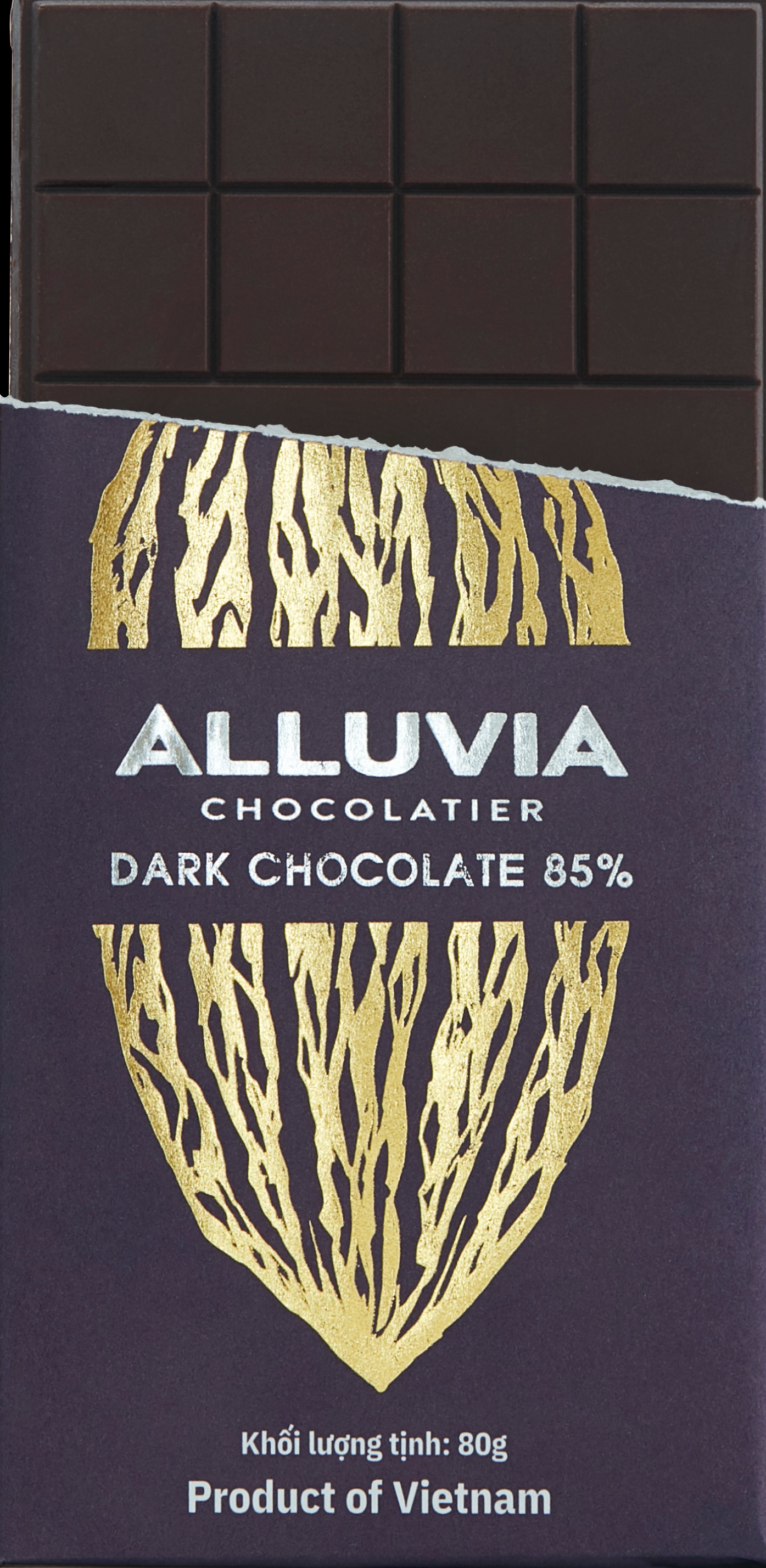 Sô cô la đen Alluvia 85% 80g