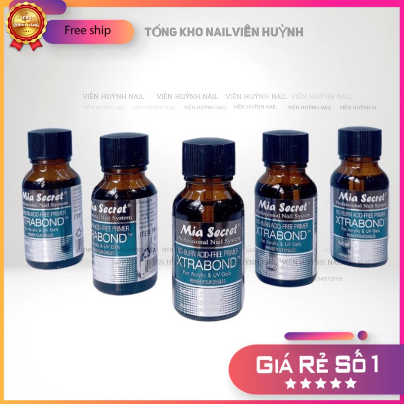Fine nail powder binding-Mia secret xtrond 15ml
