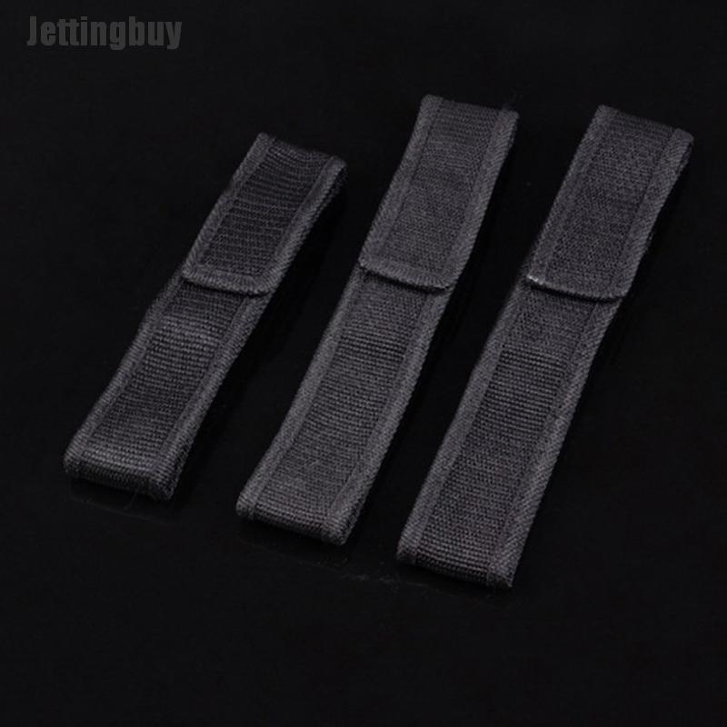 Led Flashlight Torch Lamp Light Holster Holder Carry Case Belt Pouch Nylon  14.5cm