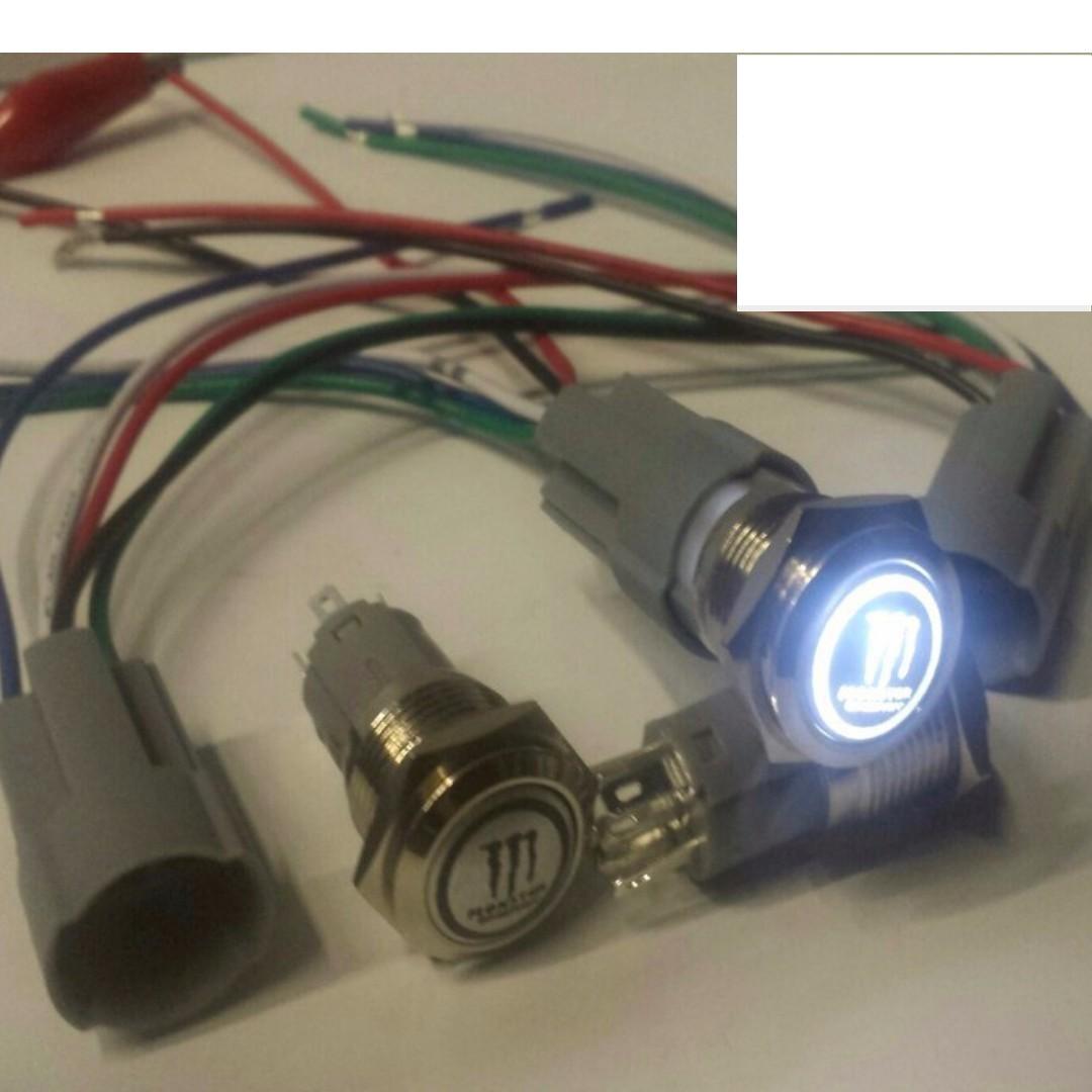 Công tắc led logo Monster