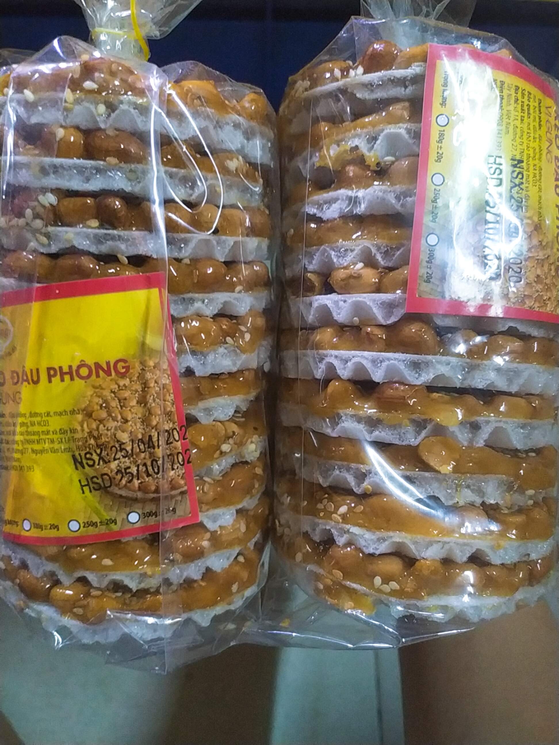 Kẹo đậu phộng vị gừng Sỉ-Lẻ