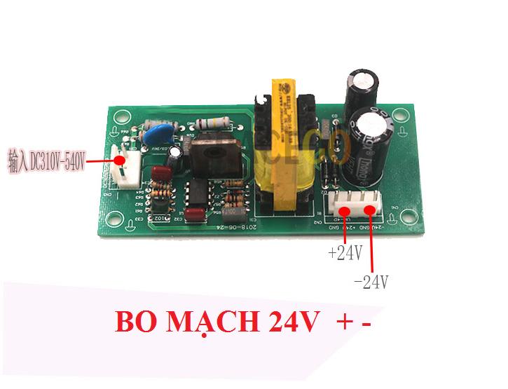 Bo mạch nguồn 24v+- đối xứng