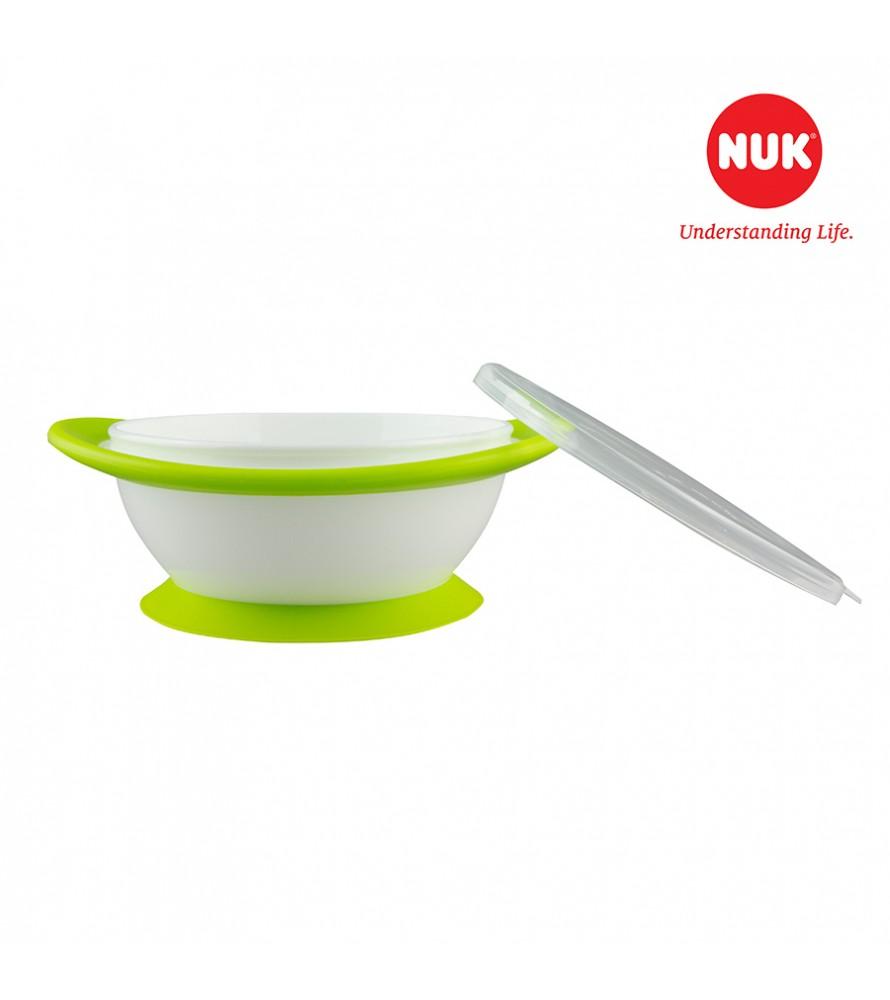 BỘ 2 BÁT ĂN NUK CHỐNG ĐỔ CÓ NẮP