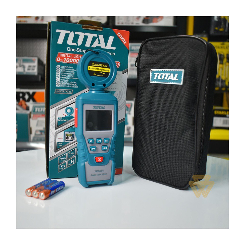 Máy đo cường độ ánh sáng kỹ thuật số TOTAL TETLU01