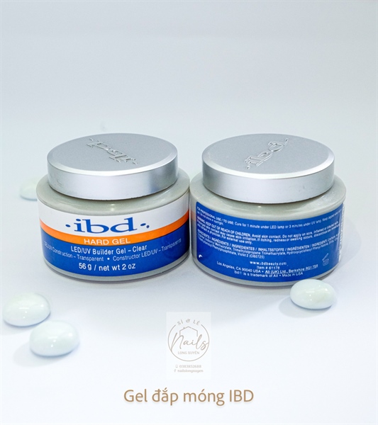 Gel đắp móng IBD không nóng clear 56g