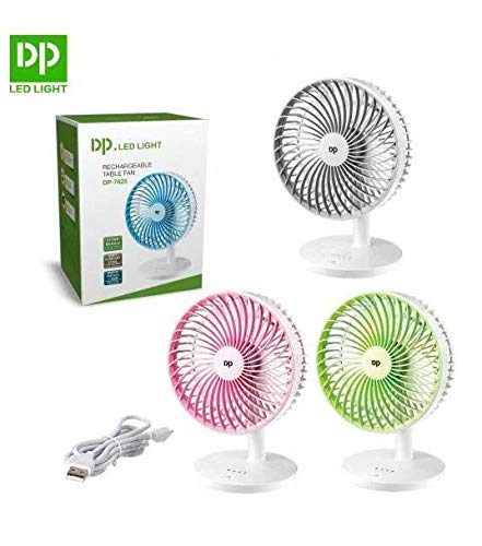 Quạt sạc tích điện DP-7625 cao cấp