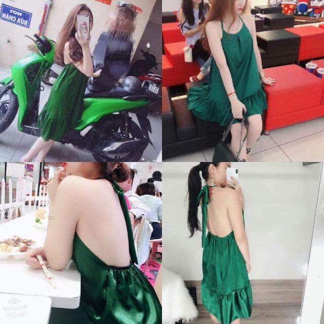 ĐẦM YẾM PHI LỤA CHẤT VẢI CỰC MÁT -NAUY