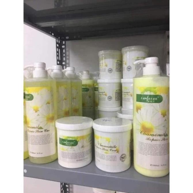 Bộ chăm sóc da hoa cúc 4 món chuyên dùng cho spa