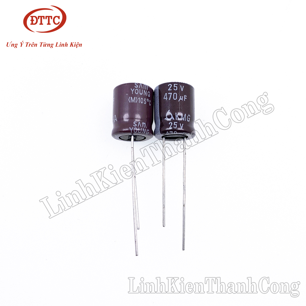 Tụ hóa samwha 470uf 25v