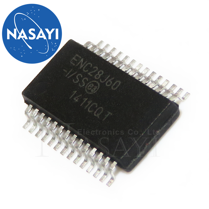 Enc28j60 enc28j60-i/ss ssop-28 以太网控制器