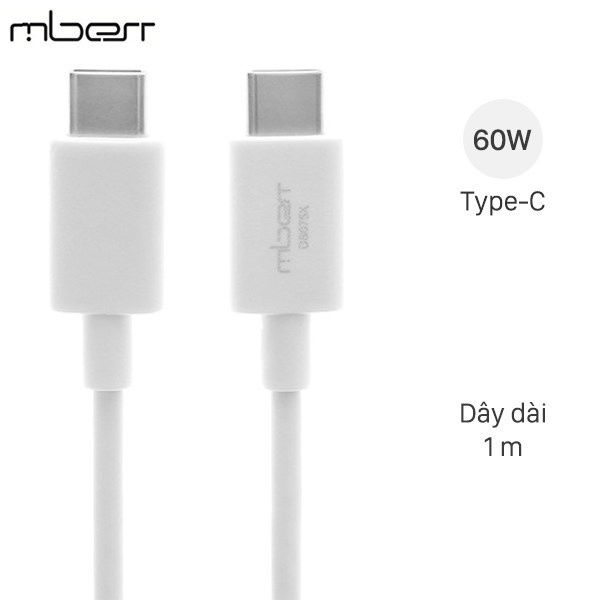 Cáp Type C - Type C 1m Mbest DS075X ( Like New )