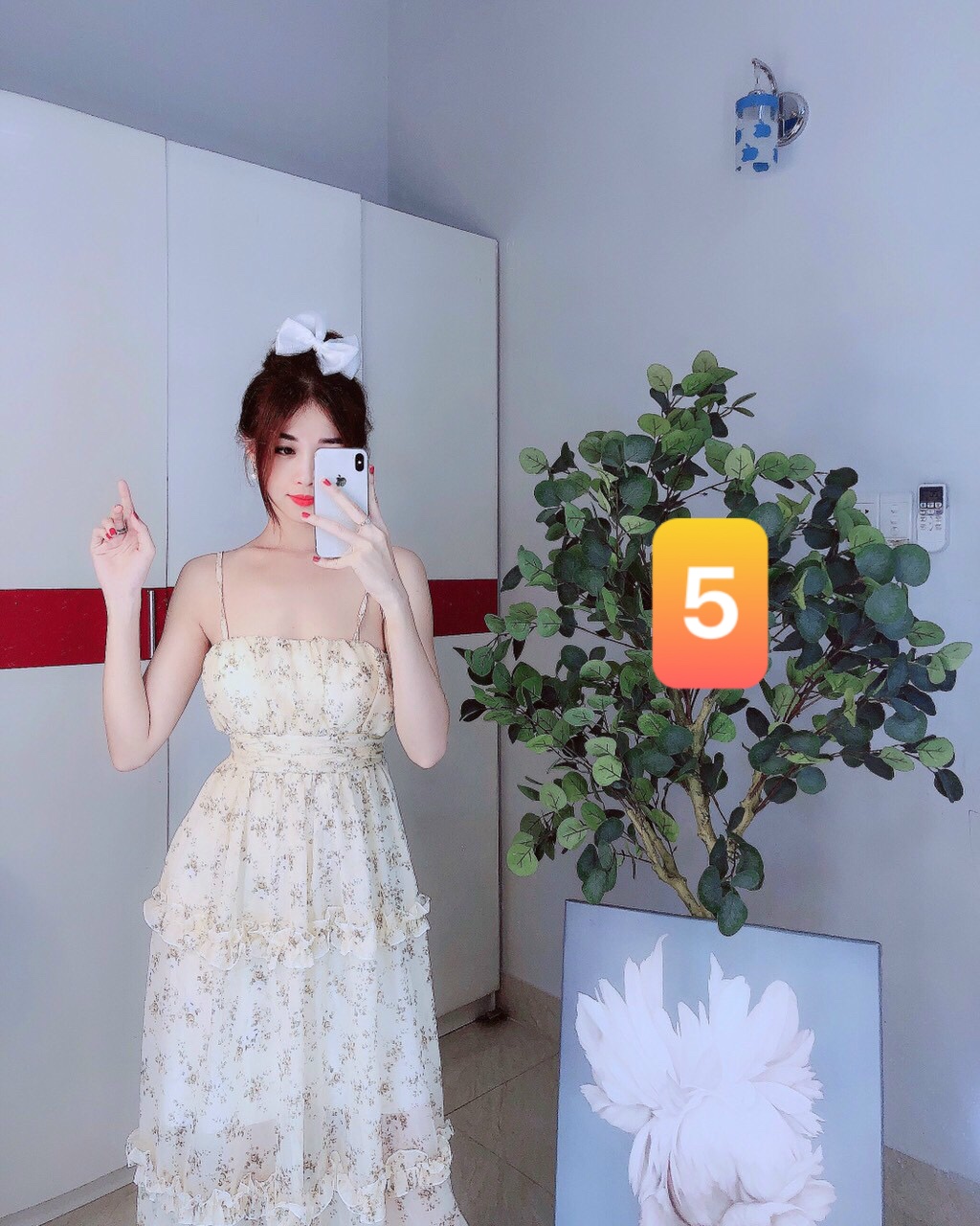 Đầm maxi 2 dây + ảnh thật