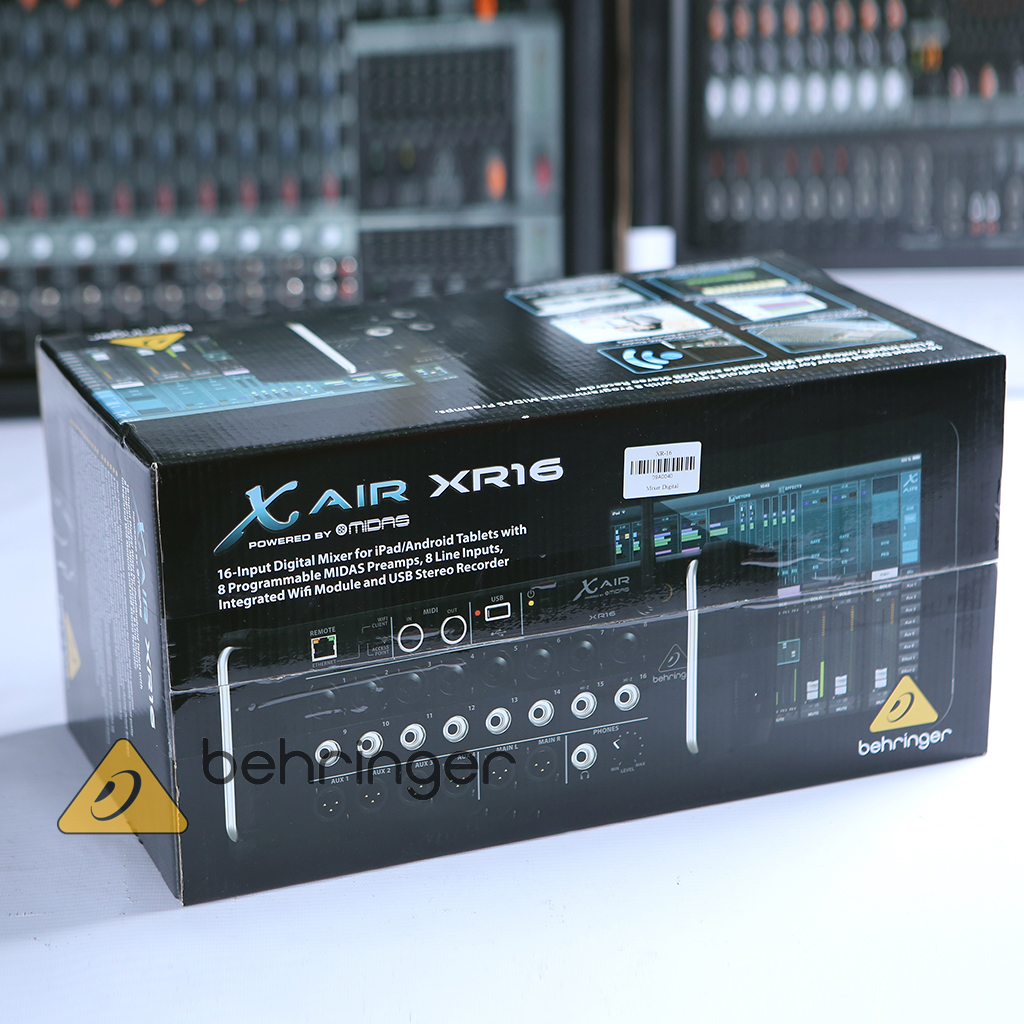 Mixer kĩ thuật số 16 cổng Behringer X AIR XR16