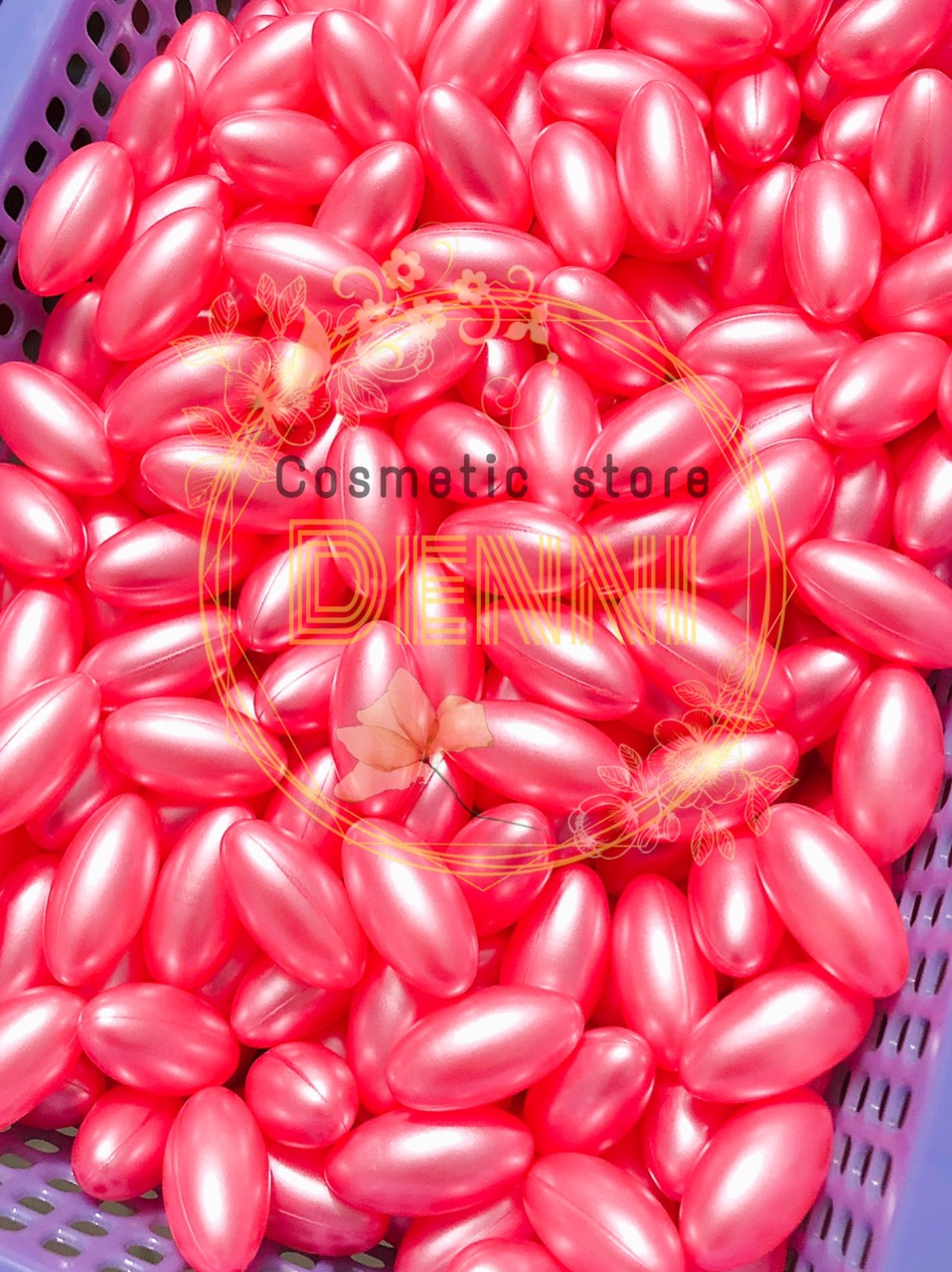 Set 10 viên E Hồng dưỡng da loại to - viên Vitamin E