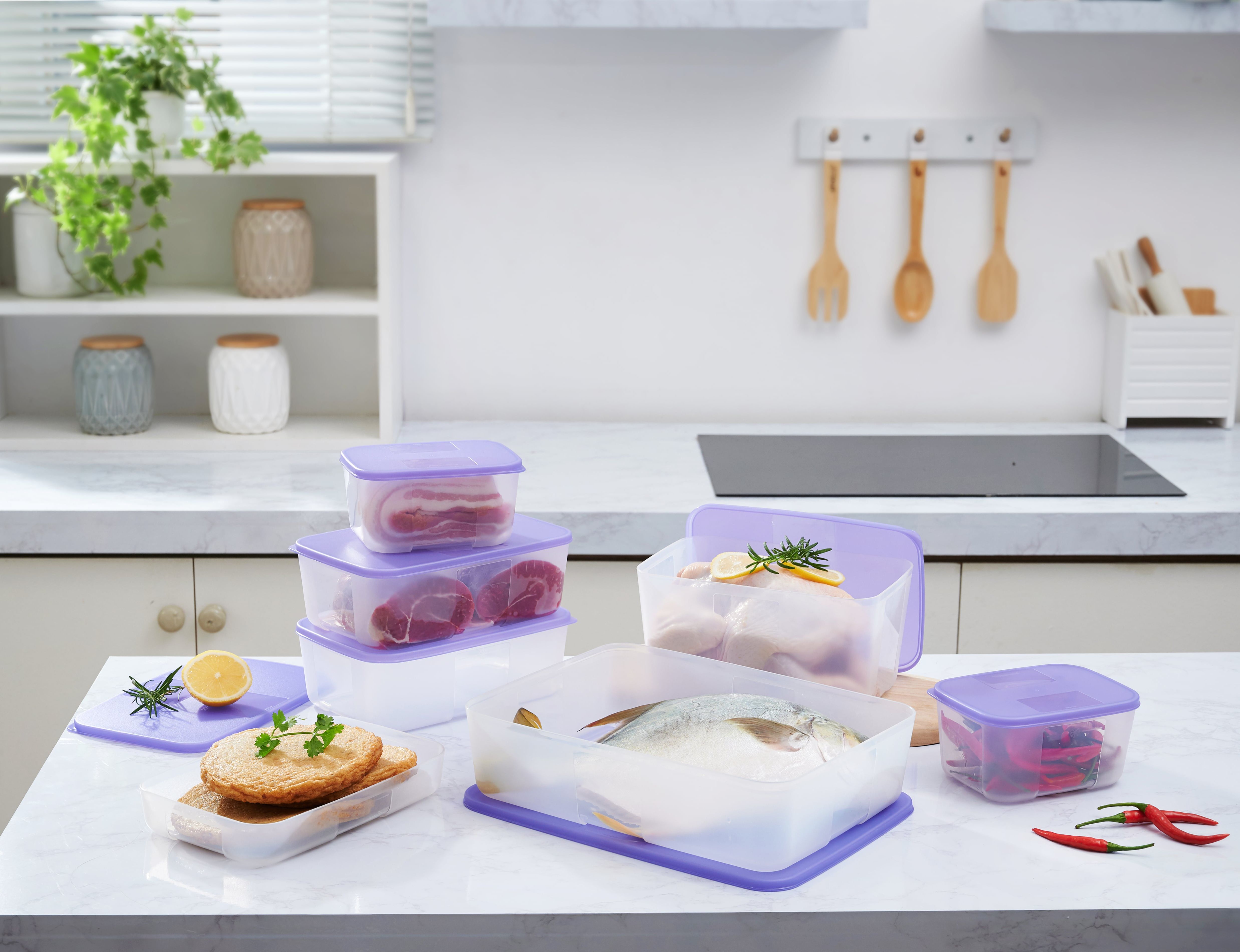 Bộ 7 hộp trữ đông Tupperware Freezermate Essential