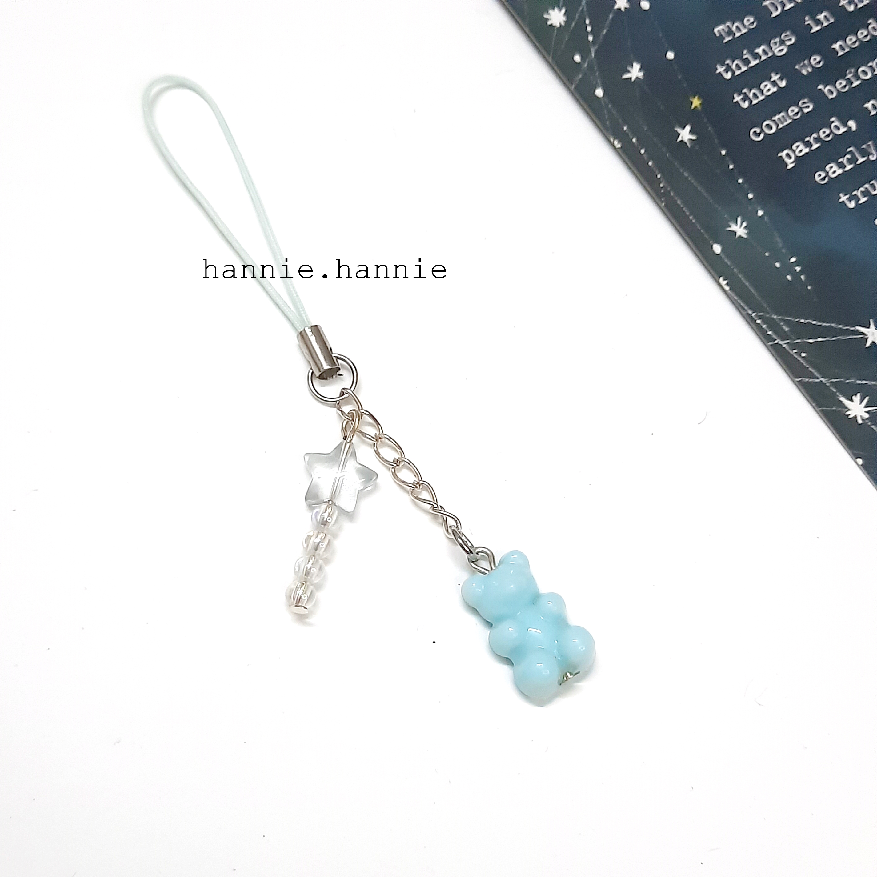 Đọc mô tả - GUMMY BEAR - Móc khóa gấu dây treo điện thoại, usb, máy ảnh, quà tặng handmade (Vàng/Cam/Tím/Hồng/Xanh biển/Xanh lá/Tím)