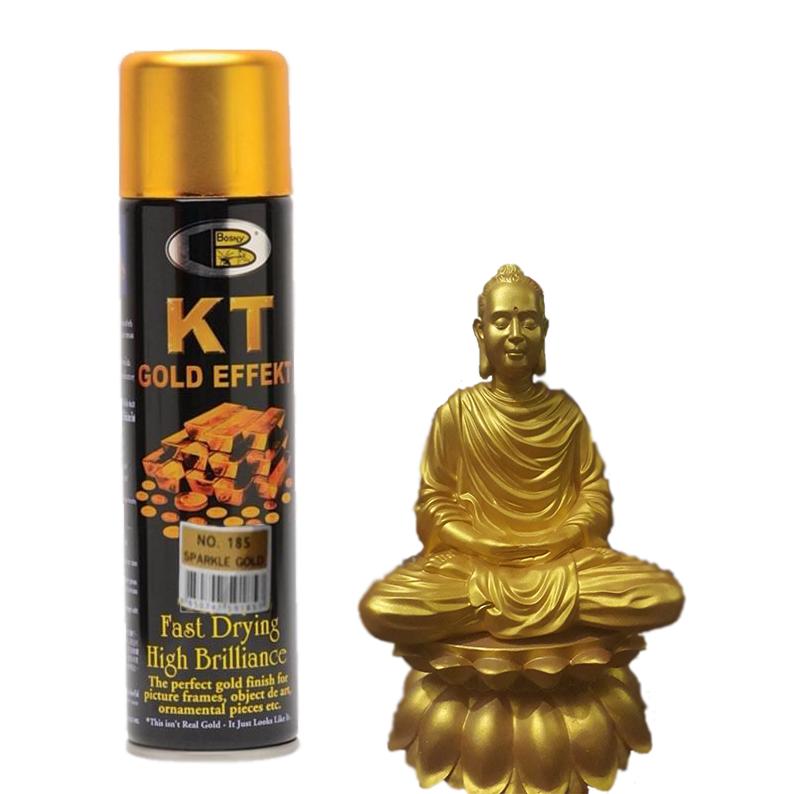 [HCM]Sơn hiệu ứng mạ vàng kt gold efect bosny( màu Sparkle Gold( No.185))