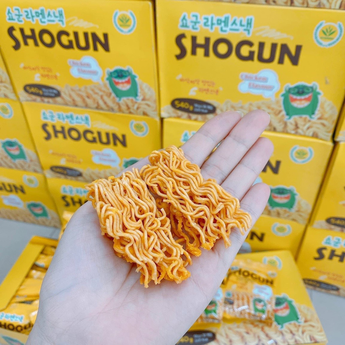 [ 1 hộp 30 gói ] Mì Ăn Liền Shogun Hàn Quốc  Vị  Phô Mai