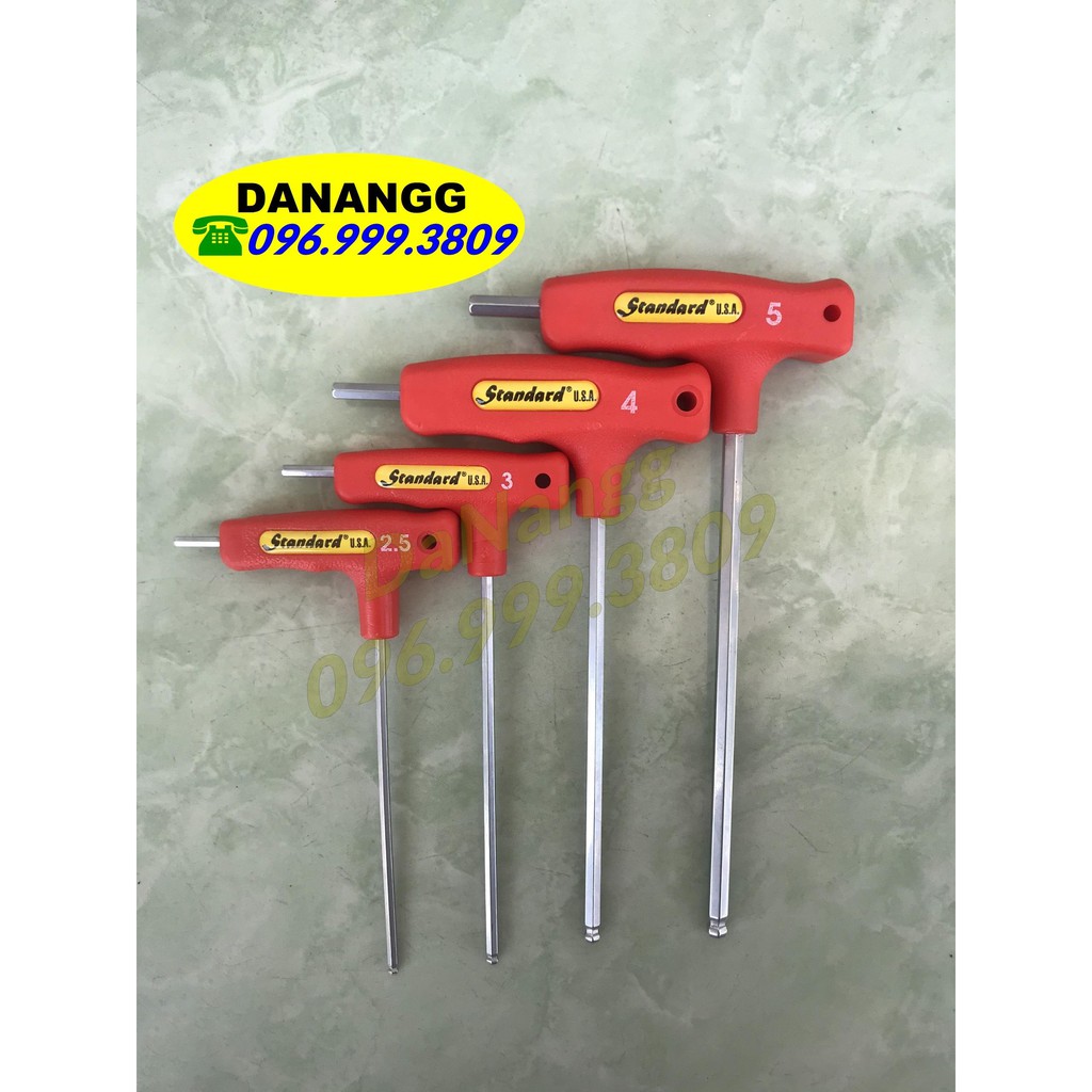 bộ 4 cây lục giác chữ tê standard