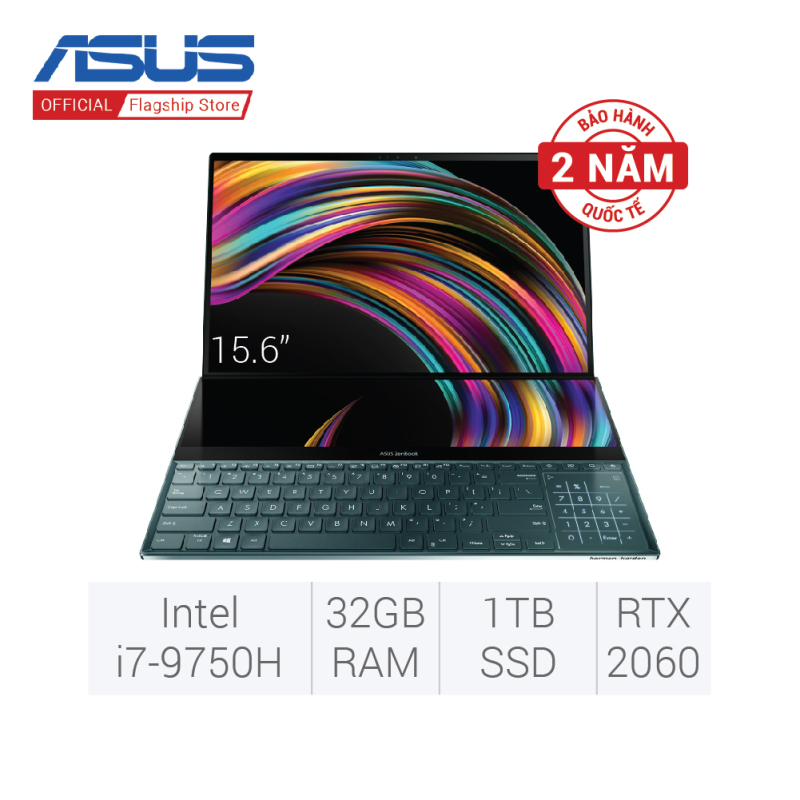 Bảng giá Laptop ASUS ZenBook Pro Duo UX581GV-H2029T (i7-9750H) - 15.6inch Phong Vũ