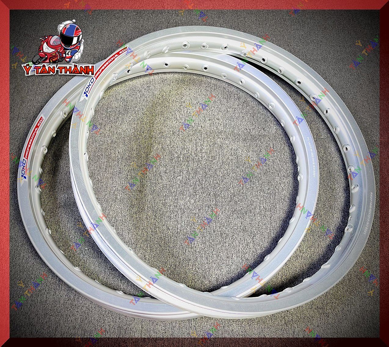 Niềng Nhôm Yoko Bạc 1.4-1.6 Ms696