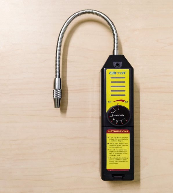 Máy dò gas lạnh elitech wjl-6000s - máy dò gas phát hiện rò rỉ khí gas lạnh halogen cfc hfc hfc điều hòa không khí