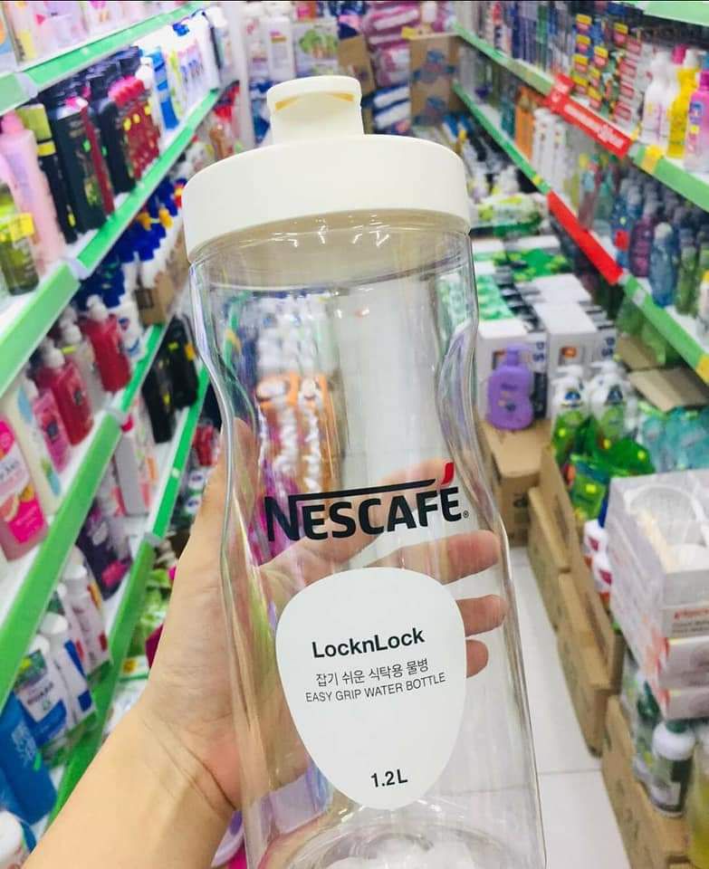 [HCM]Bình nhựa lock lock 1.2 lít