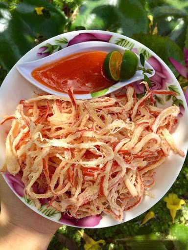 [GIAO HÀNG TOÀN QUỐC] 500gr Mực Sợi Hấp Dừa