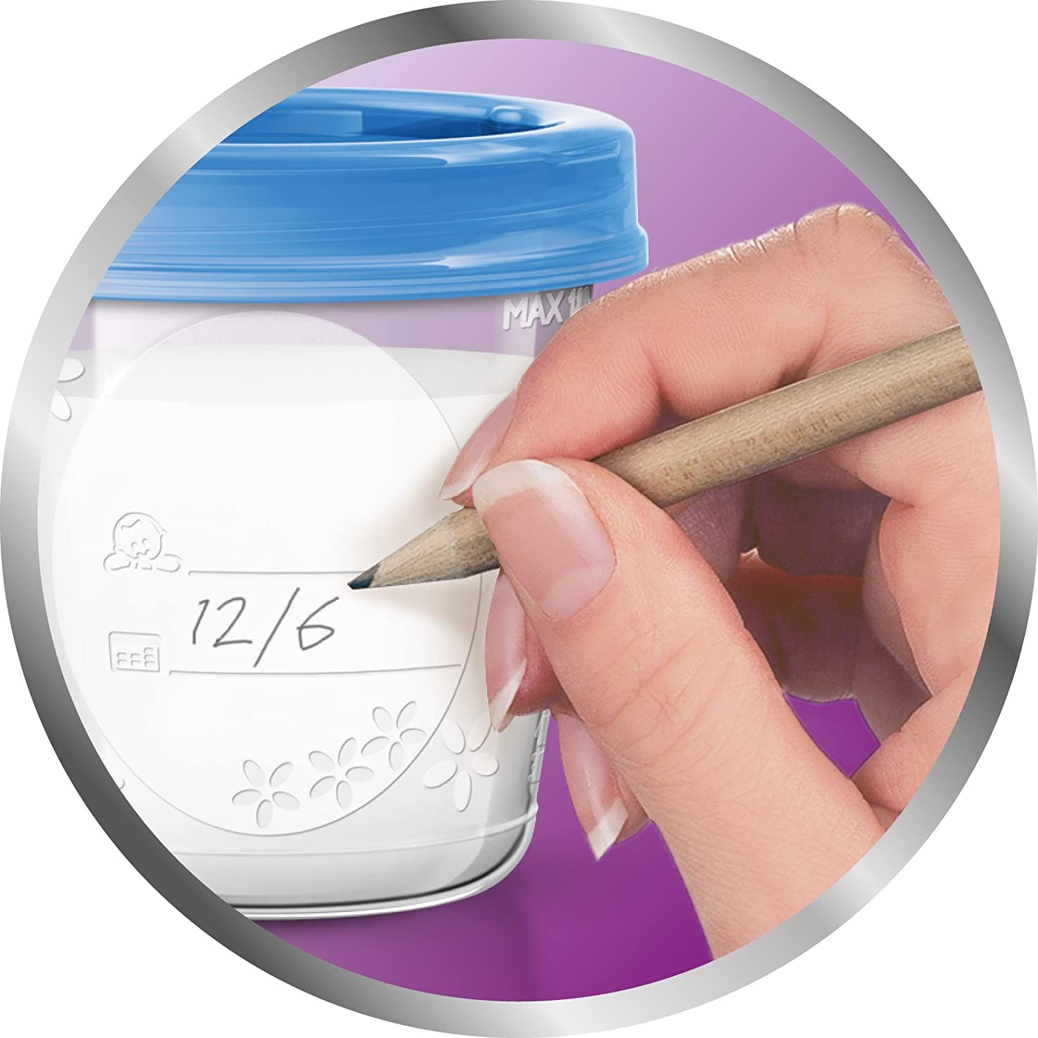 [Chính hãng] Cốc Trữ Sữa Hoặc Thức Ăn Dặm Avent 180ml - 1 Cốc