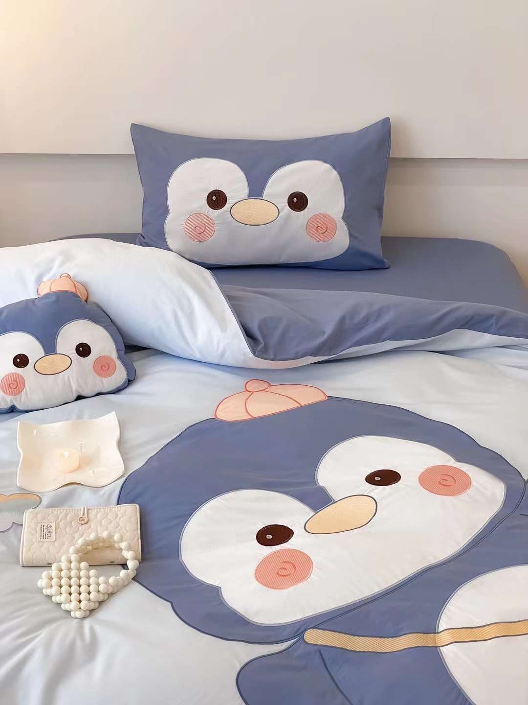 Bộ Chăn ga gối cotton line DISNEY