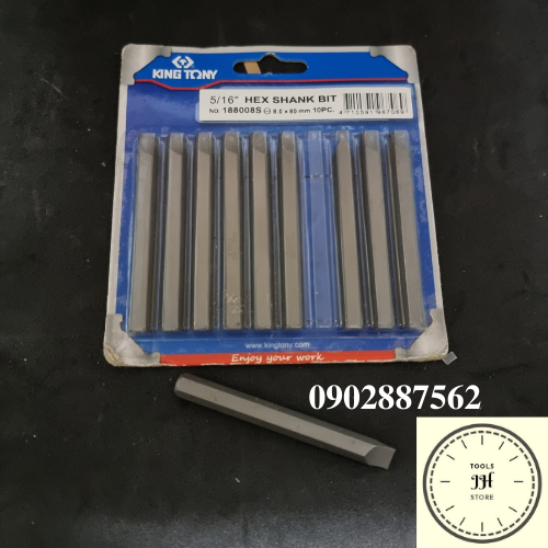 Mũi vít đóng dẹp 8X80mm Kingtony (1 mũi)