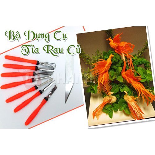 Dao khắc rau củ - tỉa hoa quả