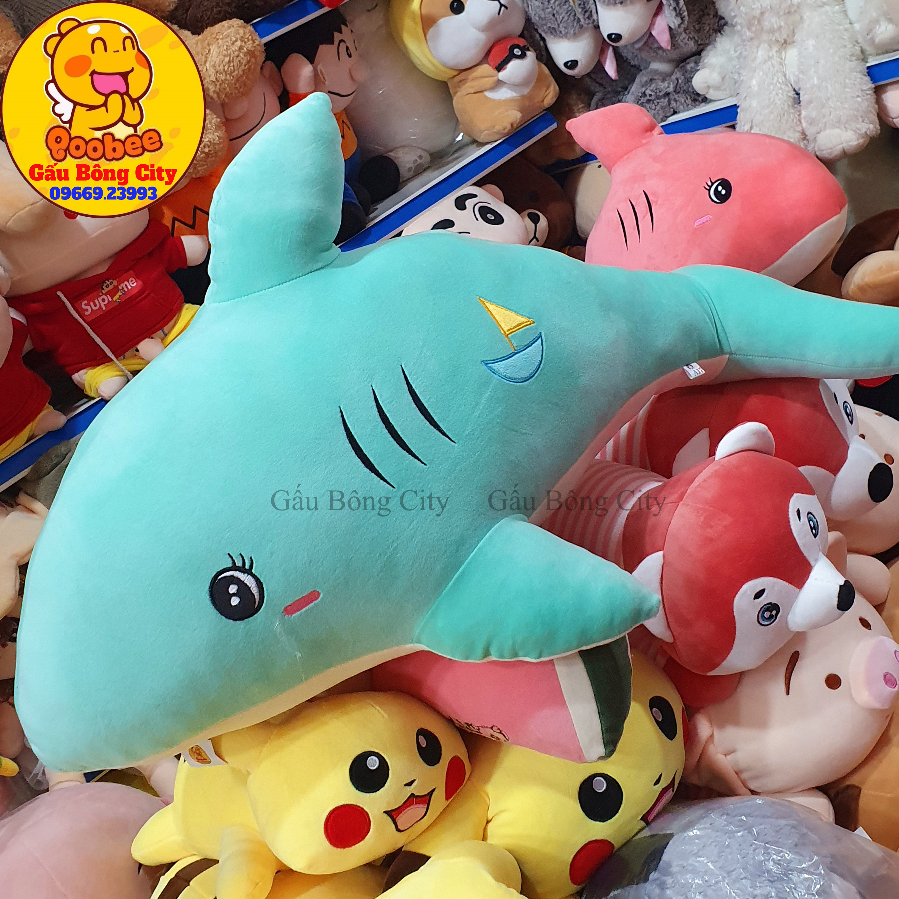 Cá Heo Nhồi Bông - Gấu bông Cá heo Cao Cấp
