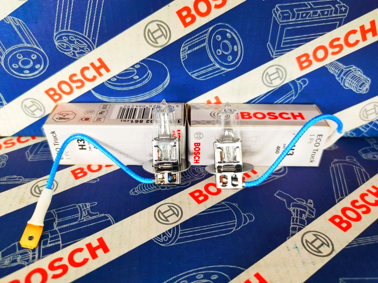 Bóng Đèn Xe Tải Bosch H3 24V 70W (Hộp 1 Bóng)