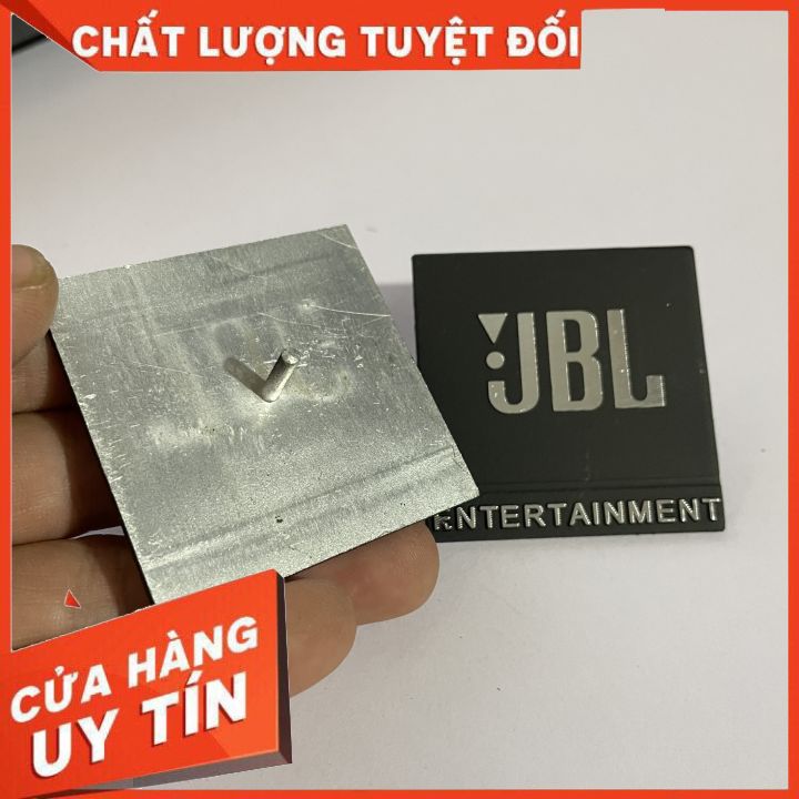 Tem dán thùng loa logo loa JBL.: Giá 1 đôi